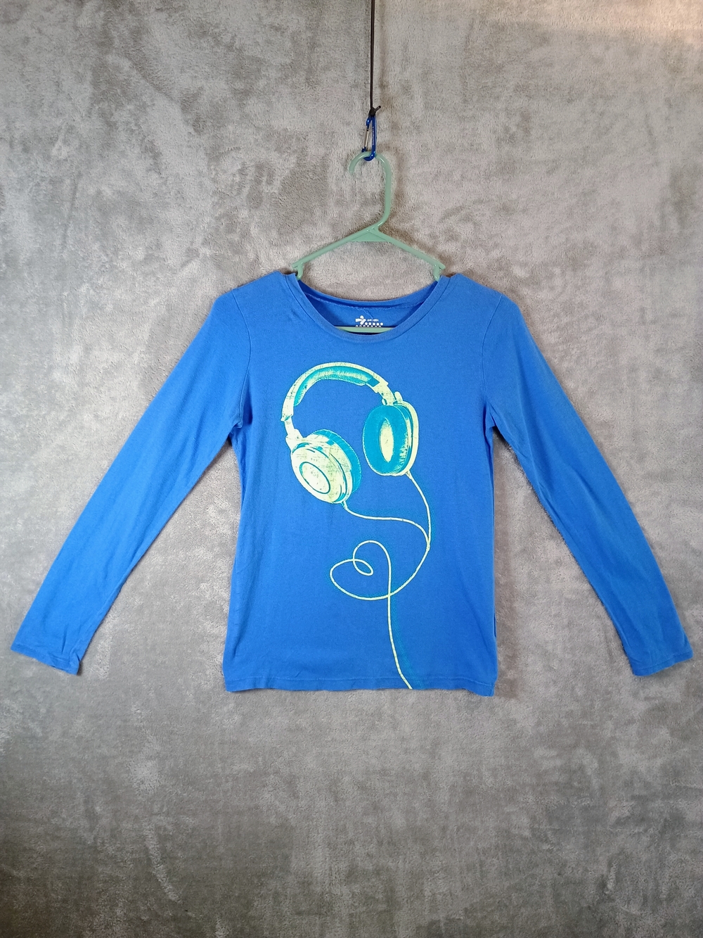 Old Navy Blue Graphic Crewneck Tee 14/16